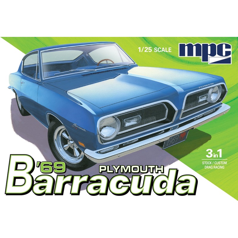 MPC 994 1/25 1969 PLYMOUTH BARRACUDA