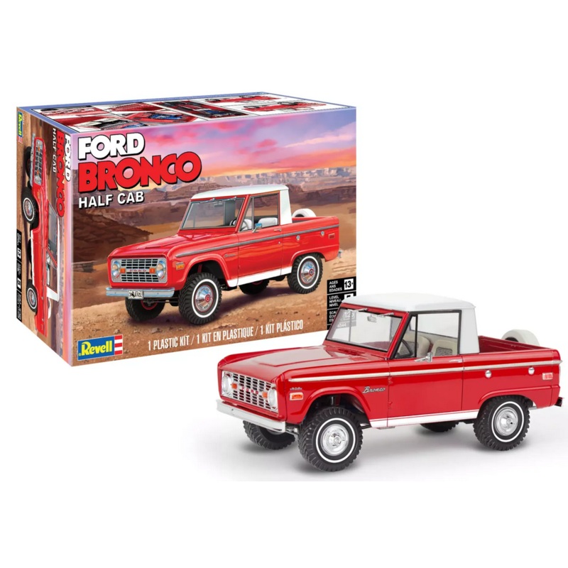 Revell 14541 1/25 Ford Bronco Half Cab