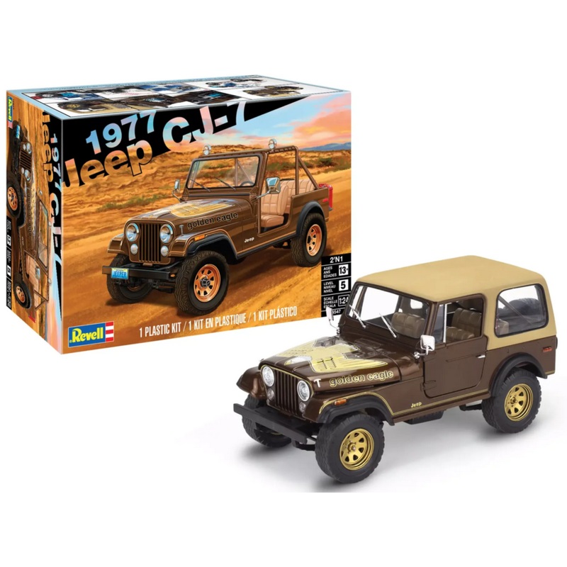 Revell 14547 1/24 1977 Jeep CJ-7 2'N1
