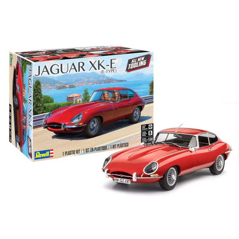 Revell 85-4509 1/24 Jaguar E-Type (Coup)