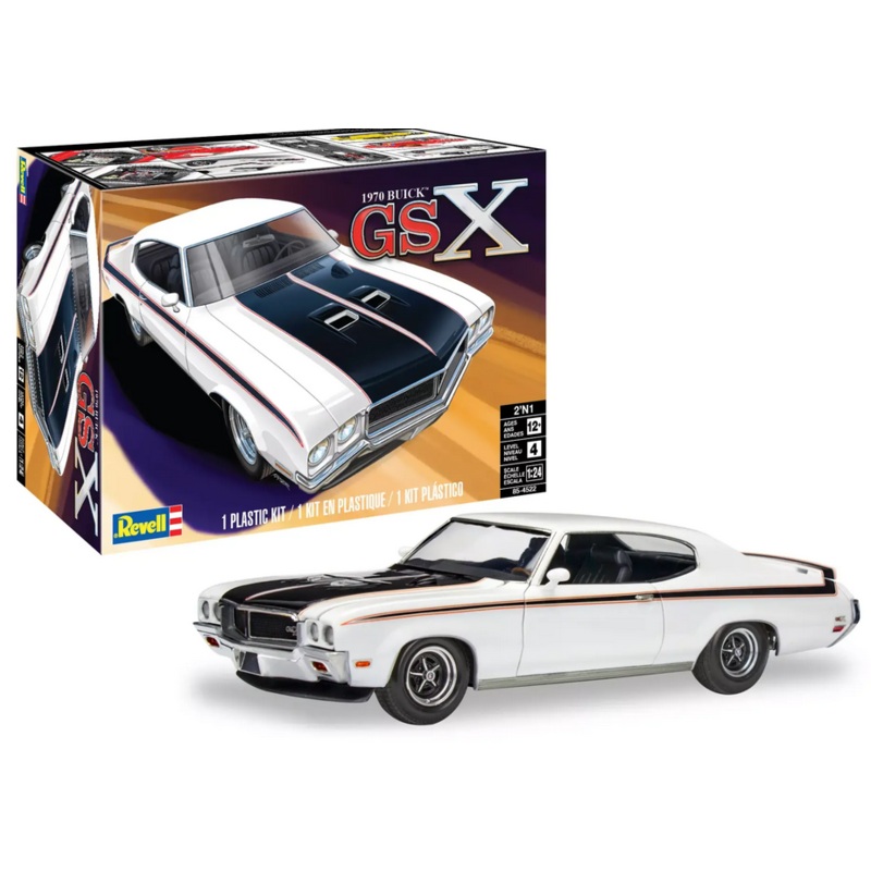 Revell 85-4522 1/24 1970 Buick GSX 2N1
