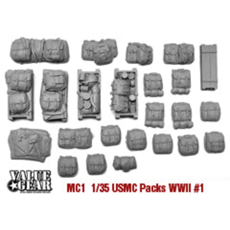 Value Gear MC01 1/35 USMC (USA) WWII Packs & Bags #1