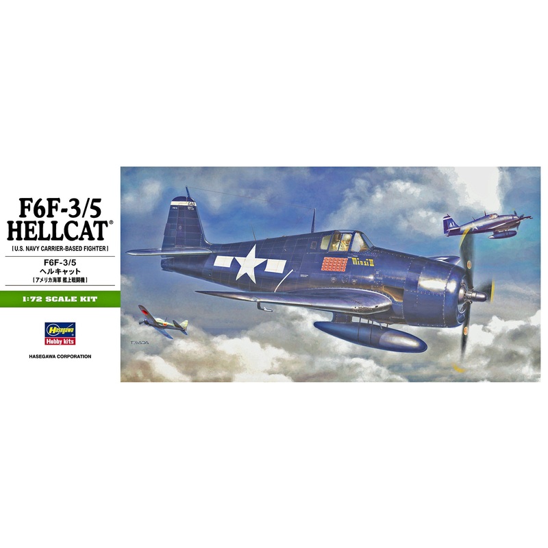 Hasegawa 00241 1/72 F6F-3/5 Hellcat