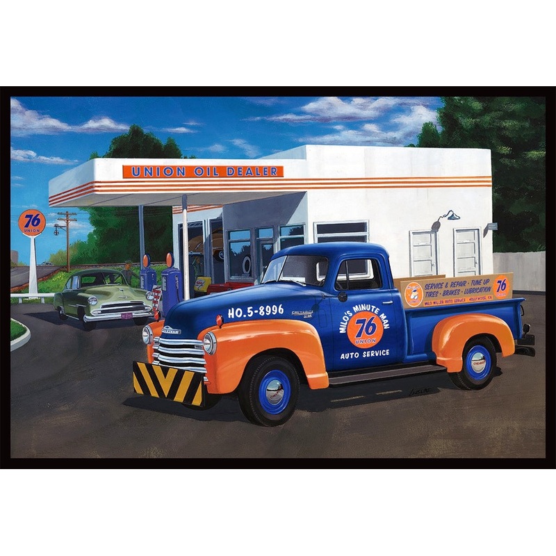 AMT 1076 1/25 1950 CHEVY PICKUP UNION 76