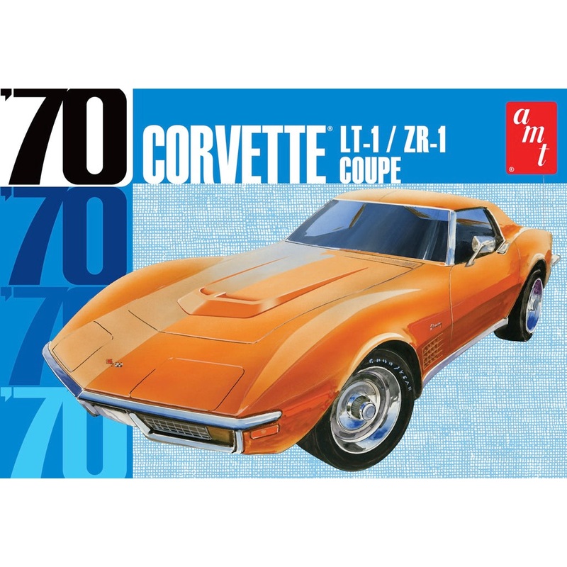 AMT 1097 1/25 1970 Corvette Coupe
