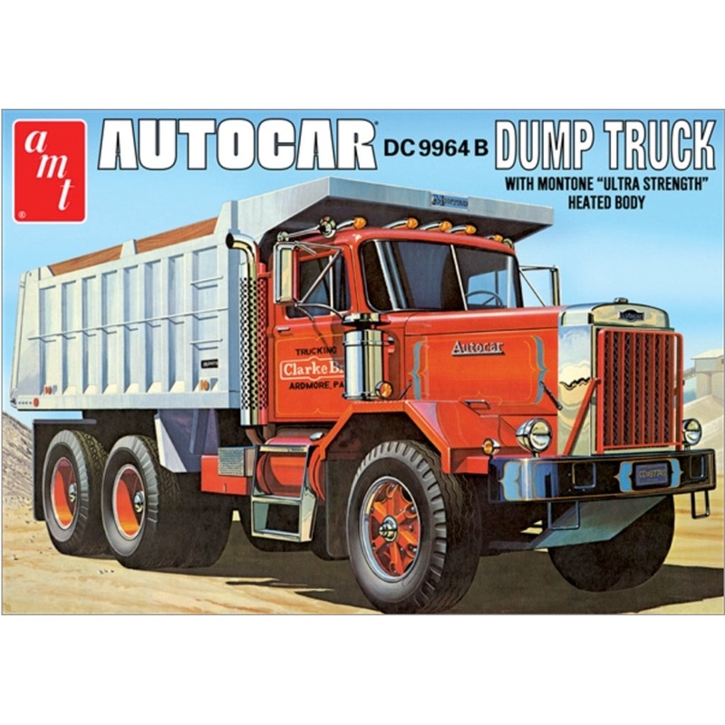 AMT 1150 1/25 Autocar DC-9964B Dump Truck