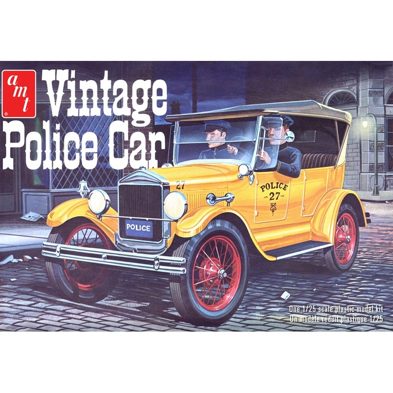 AMT 1182 1/25 1927 Ford T Vintage Police Car