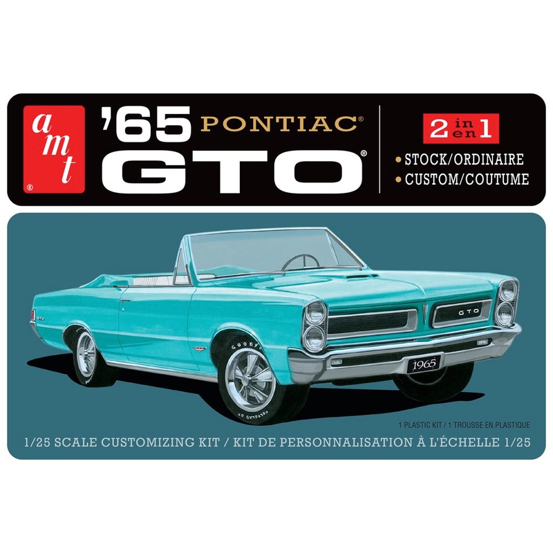 AMT 1191 M 1/25 1965 Pontiac GTO