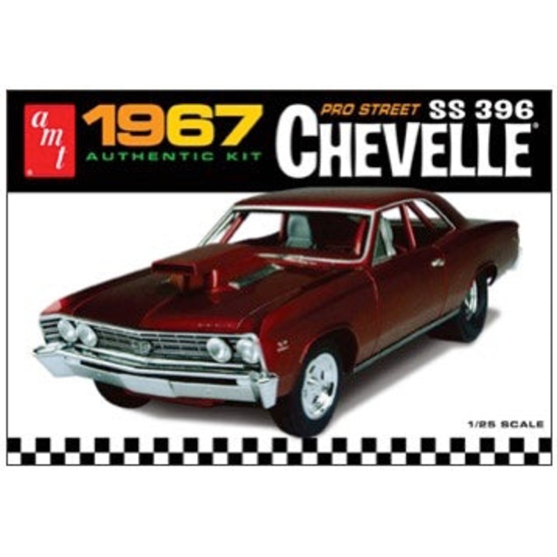 AMT 876 1/25 1967 Chevy Chevelle Pro Street