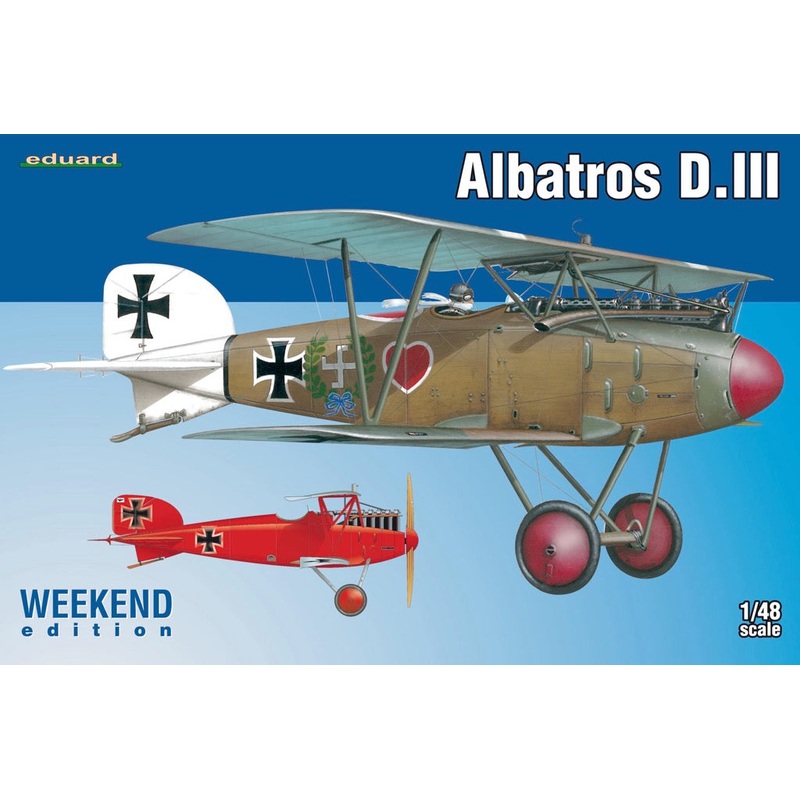 ED8438 1:48 Eduard Albatros D.III - Weekend Edition