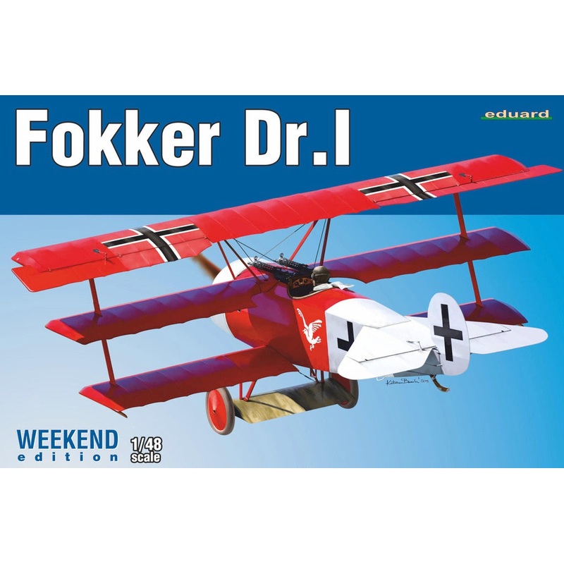 Eduard 08487 1/48 Fokker DR.1 - Weekend Edition