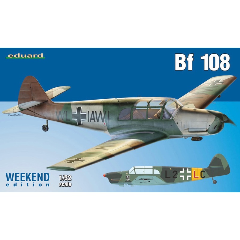 Eduard 3404 1/32 Bf 108 - Weekend Edition -