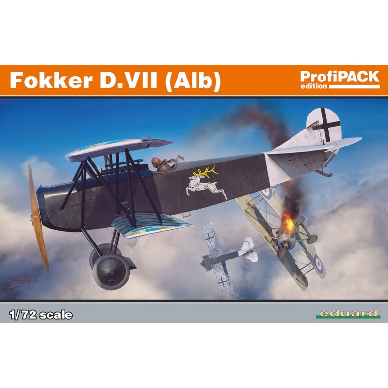 Eduard 70134 1/72 Fokker D.VII (ALB) - Profipack