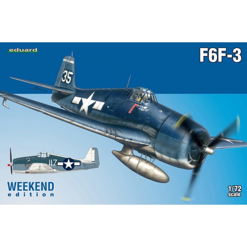 Eduard 7441 1/72 F6F-3 - Weekend Edition