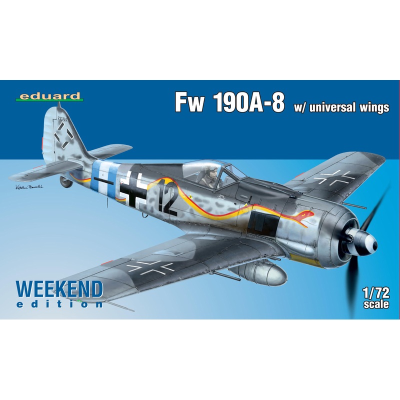 Eduard 7443 1/72 Fw190A-8 w/ Universal Wings   -Weekend Edition-