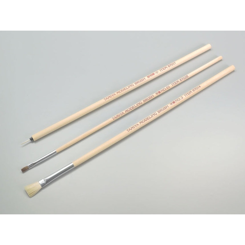 Tamiya 87066 Modeling Brushes Basic Set