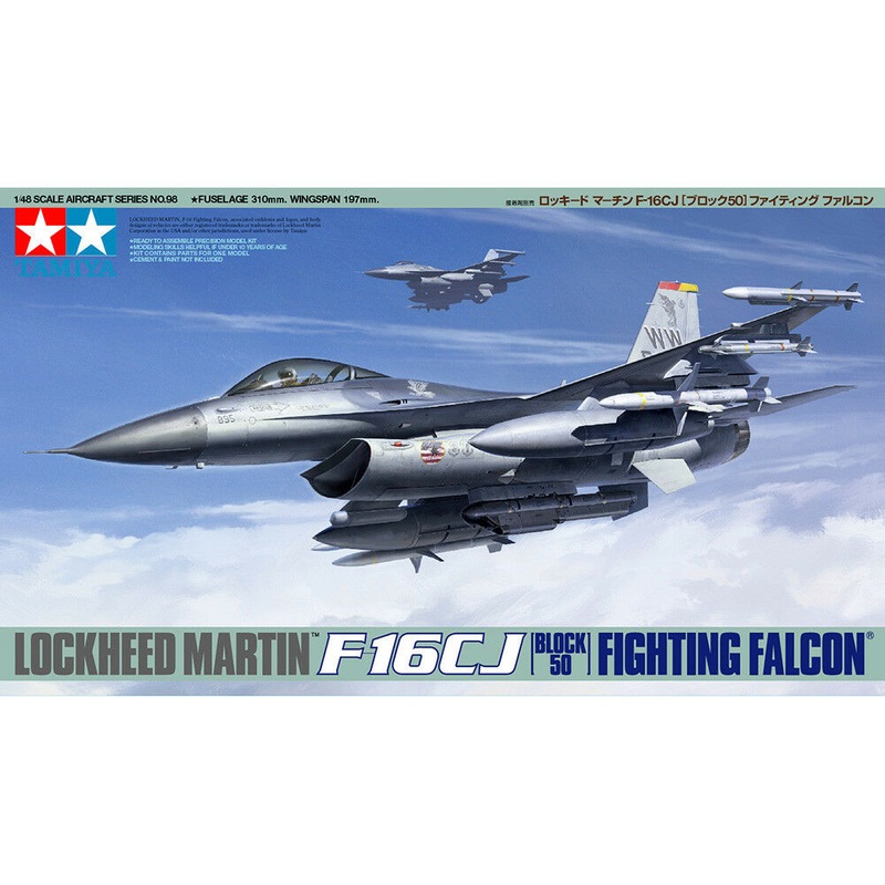 Tamiya 61098 1/48  F-16CJ Fighting Falcon