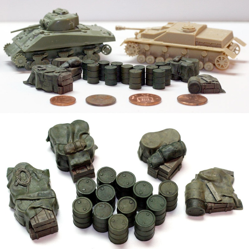 Value Gear 720DA 1/72 Allied Fuel Drums