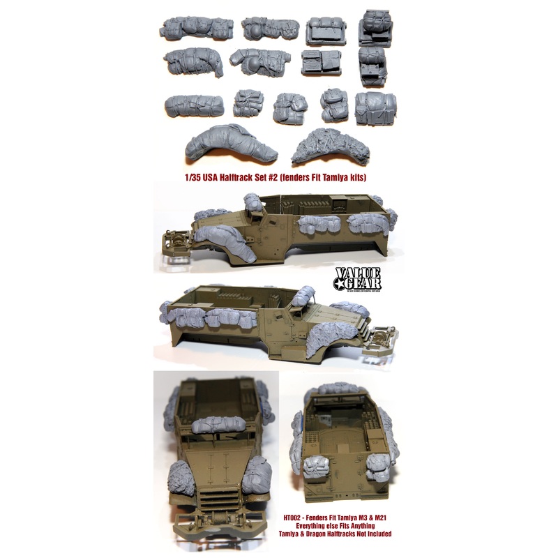 Value Gear HT002 1/35 Halftrack Pack & Fender Set #2