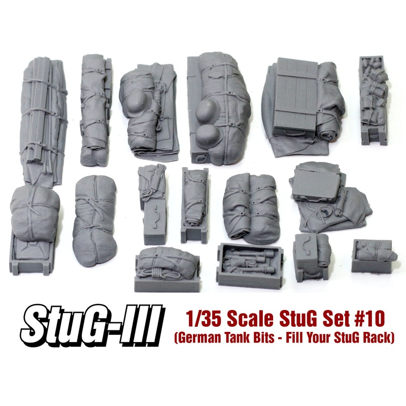 Value Gear STG10 1/35 Stug German Tank Bits Set #10