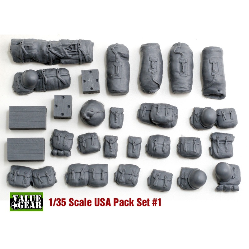 Value Gear US01 1/35 USA Packs & Bags Set #1