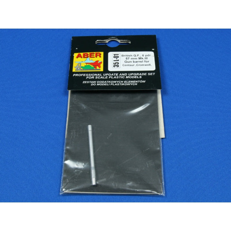 ABER 35L01 Gun Barrel for 1:35 Cromwell Mk.I - British Cruiser Tank A27M from Tamiya