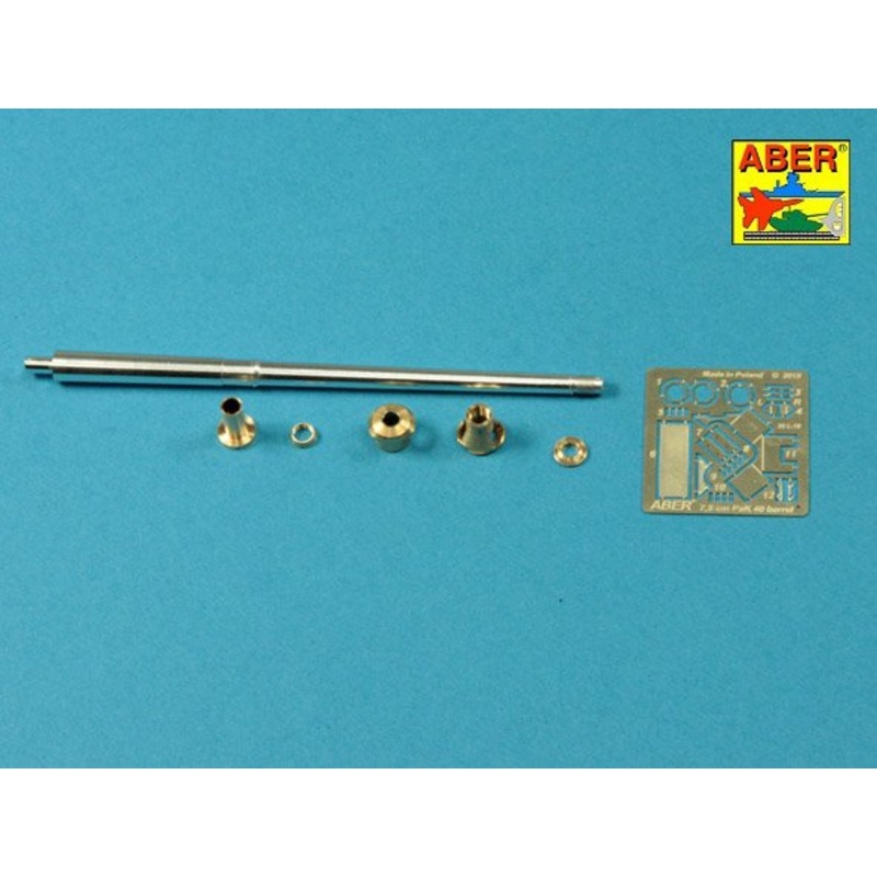 ABER 35L019N German 75mm Barrel for Pak 40 - Early model