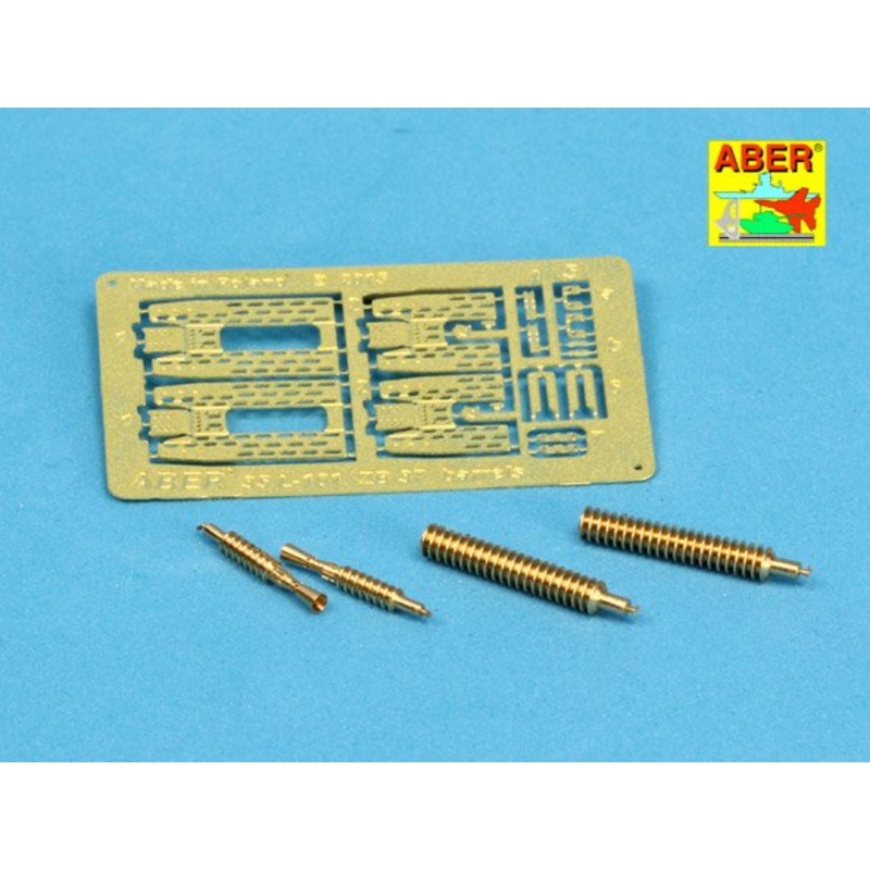 ABER 35L101 Set of 2 Barrels for Machine Guns ZB37 for Pz.35/ 38(t) Tanks