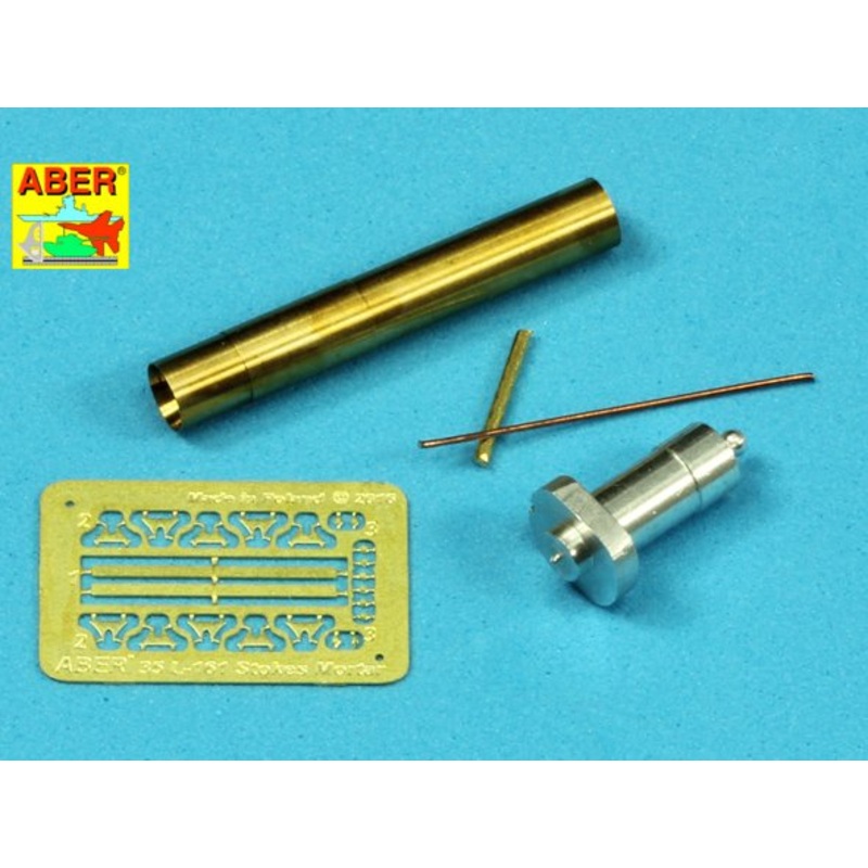 ABER 35L161 Stokes 4in mortar for British WWI Tank Mk.IV Tadpole