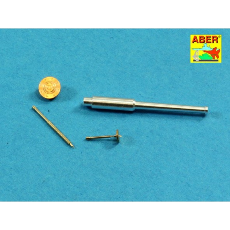 ABER 35L212 Set of barrels for Soviet tank T-50 45 mm 20K x 1 pcs.; 7,62 mm DT x 2 pcs.