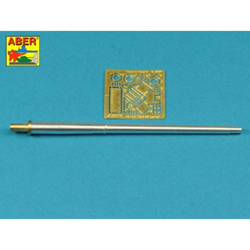ABER 35L228 Barrel for German 75mm PaK 40 gun without muzzle brake