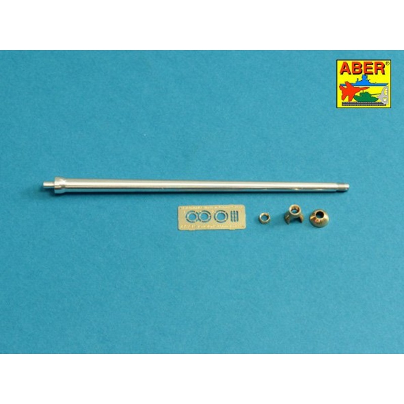 ABER 35L233 7,5cm gun barrel with single baffle muzzle brake for German Tank VK3002(DB)