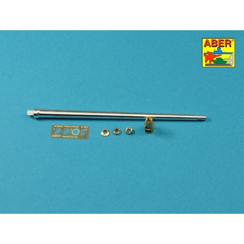 ABER 35L241 7,5 cm barrel with muzzle brake for Panther Ausf.A/D