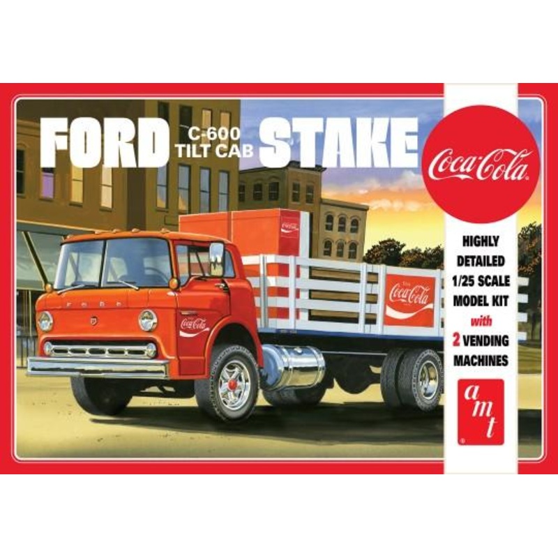 AMT 1147 1/25 Coca-Cola Ford C-600 Tilt Cab Stake