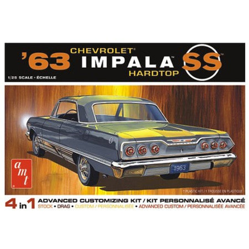 AMT 1149 1/25 1963 Chevy Impala Hardtop