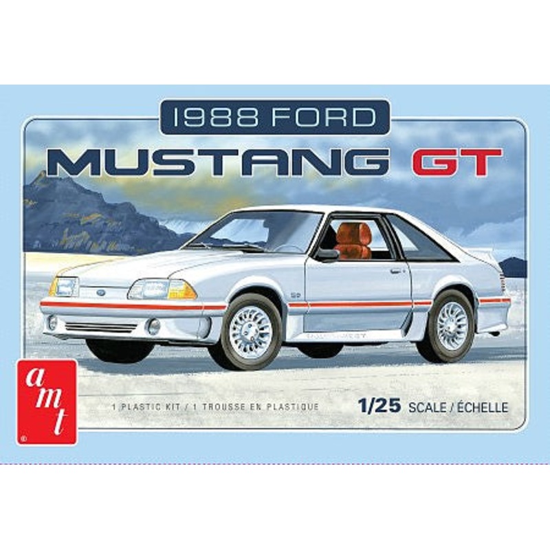 AMT 1216 1/25 1988 Ford Mustang GT