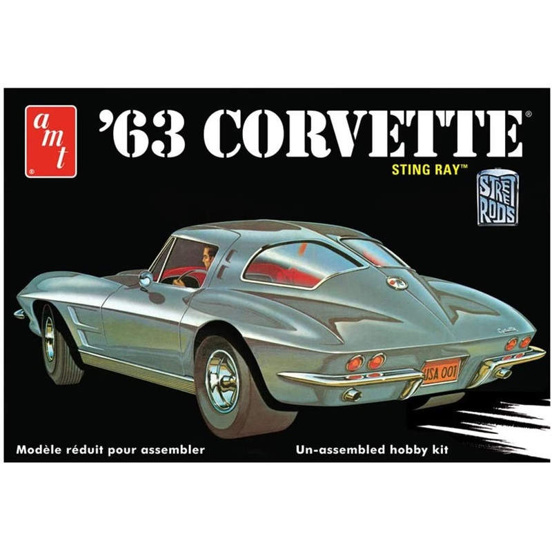 AMT 861 1/25 1963 Corvette Sting Ray
