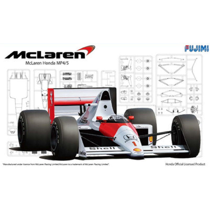 Fujimi 091938 1/20 F1 Mclaren Honda Mp4/5