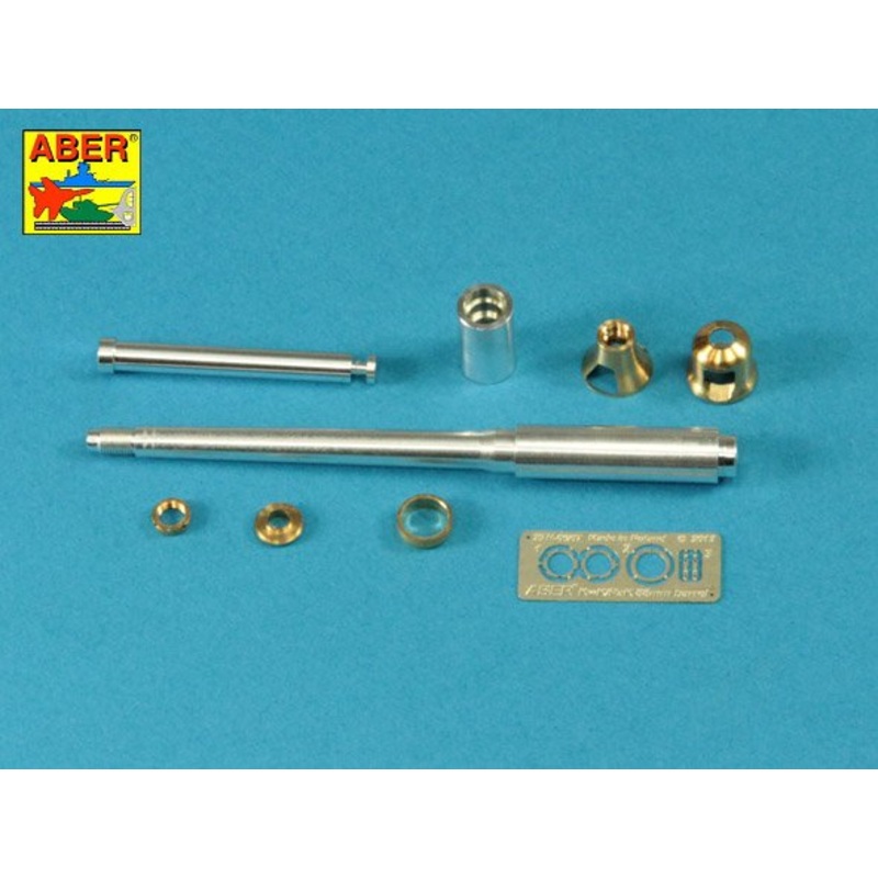 ABER 35L076N 88mm KwK36/L56 barrel for German Tank Tiger I, Ausf. E - with early muzzle brake