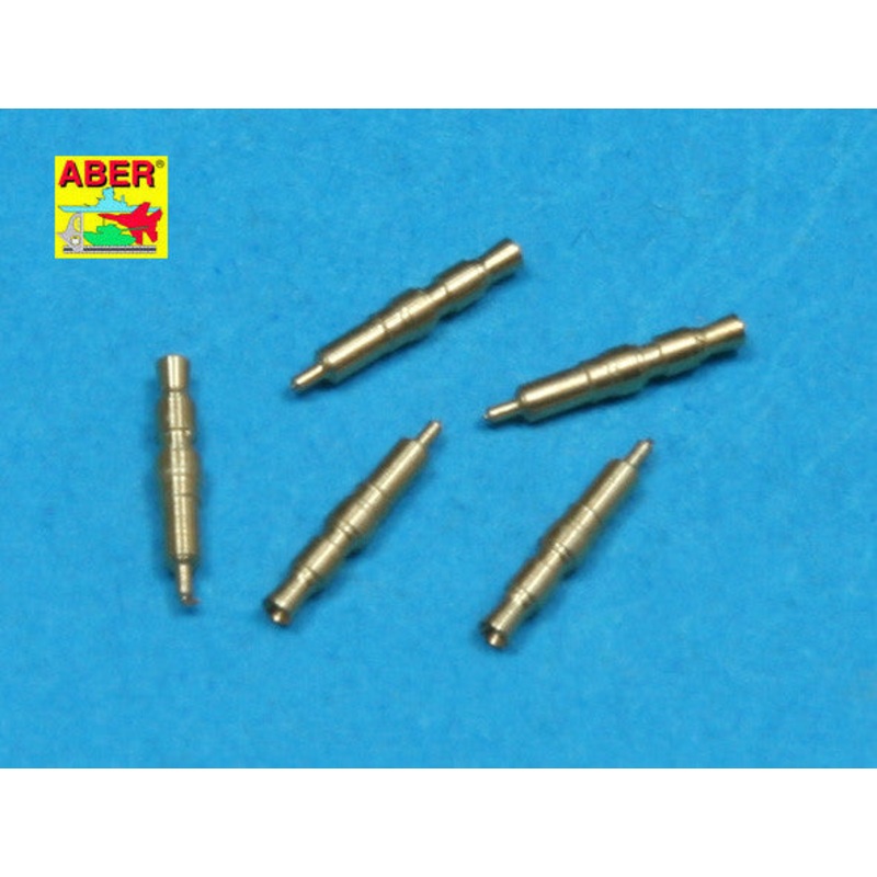 ABER 35L083 Set of 5 pcs. German Tank MG 34 machine guns tips barrels for turret mount