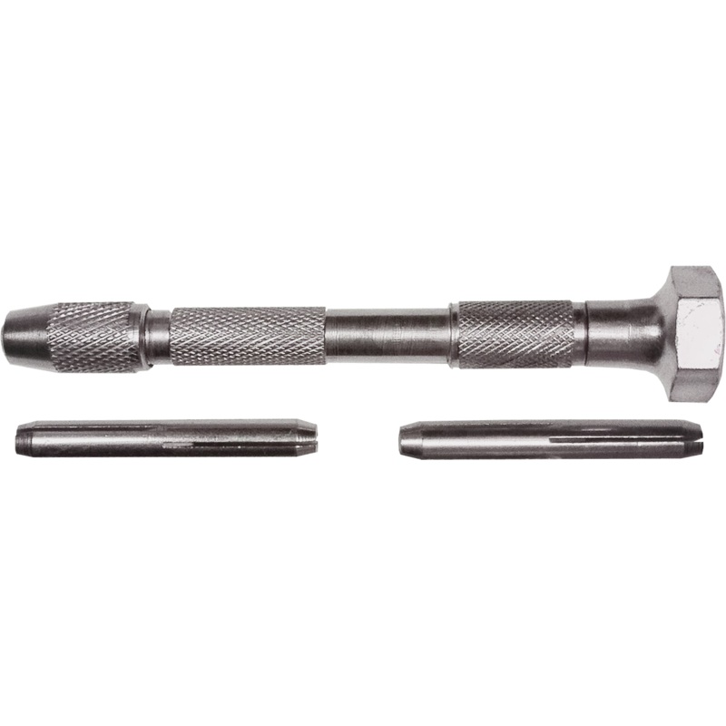 Excel 55661 Swivel Head Pin Vise with 4 Chucks