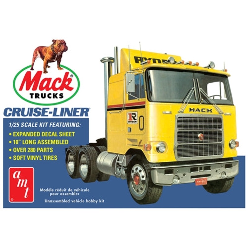 AMT 1062 1/25 MACK CRUISE-LINER SEMI TRACTOR