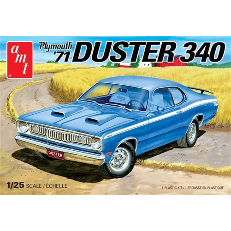 AMT 1118 1/25 1971 PLYMOUTH DUSTER 340