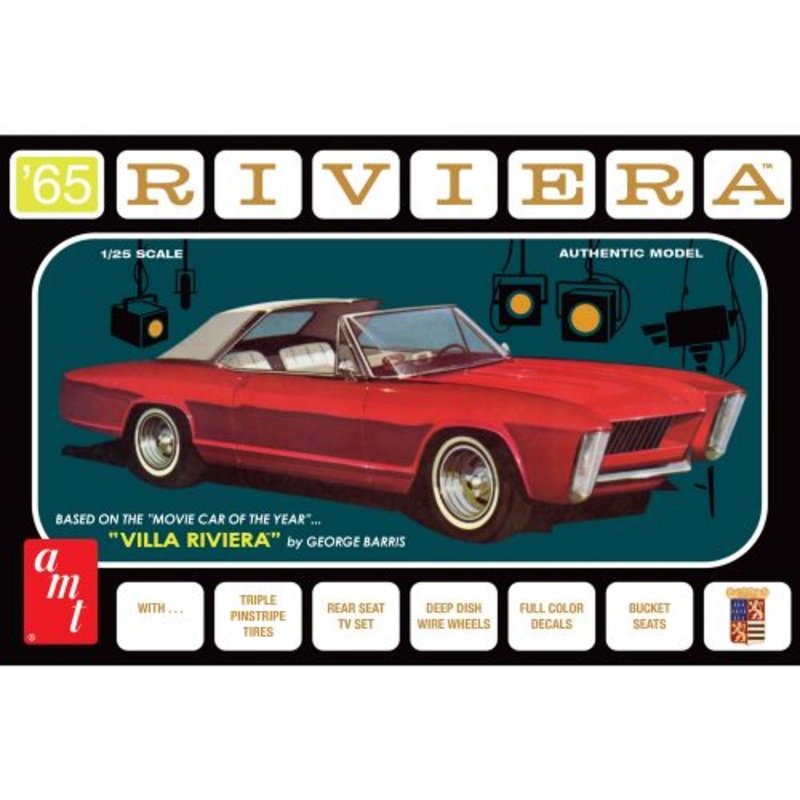 AMT 1121 1/25 1965 BUICK RIVIERA (GEORGE BARRIS)
