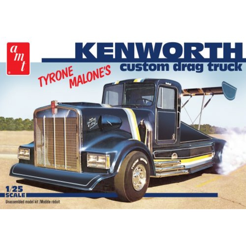 AMT 1157 1/25 KENWORTH CUSTOM DRAG TRUCK (TYRONE MALONE)