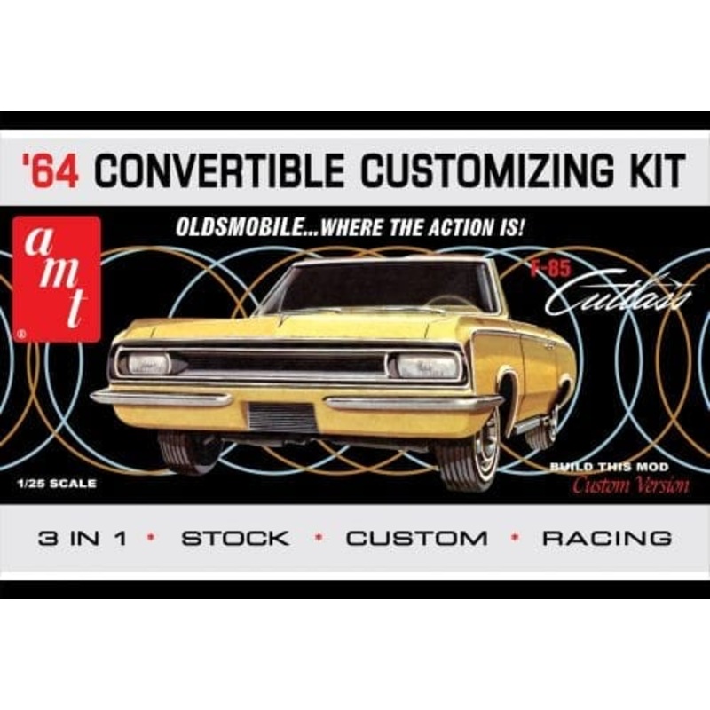AMT 1200 1/25 1964 Olds Cutlass F-85 Convertible