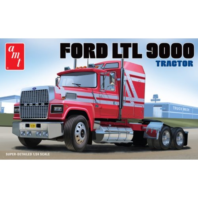 AMT 1238 1/24  FORD LTL 9000 SEMI TRACTOR 1:24