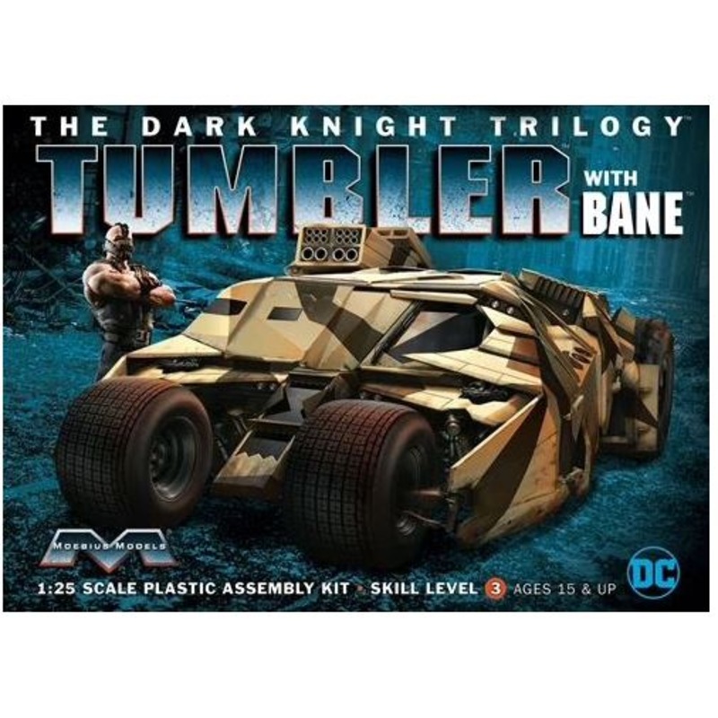 Moebius 967 The Dark Knight Trilogy Armored Tumbler with Bane