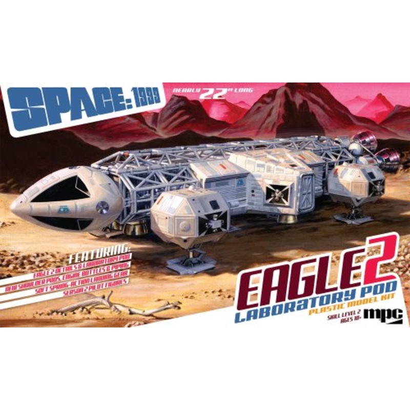 MPC 923 1/48 SPACE:1999 EAGLE II LABORATORY POD