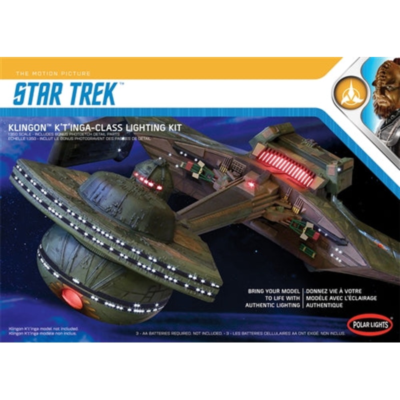 POLAR LIGHTS MKA031 1/350 STAR TREK KLINGON K'T'INGA LIGHTING KIT